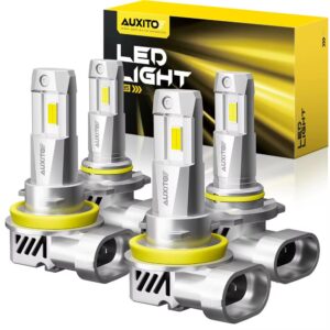 Alternative view of H8/H9/H11/H16(JP) led лампи AUXITO M3S 7035(CSP) 6500K 20000Lm 80W 9-18v CANBUS 2 шт