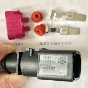 Alternative view of AUDI VW 1J0973852 роз'єм 2 pin 5.8 mm силовий CINA (під провід 4.0 mm²)