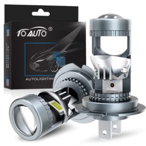H7 міні лінза TOAUTO D2211 3570(CSP) 6000K 20000Lm 60W 9-18v CANBUS 2 шт.