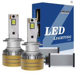 H7 led лампи ERRUSON V30 8060(CSP) 6000K 60000Lm 120W 12-18v CANBUS 2 шт