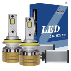 H11 led лампи ERRUSON V30 8060(CSP) 6000K 60000Lm 120W 12-18v CANBUS 2 шт