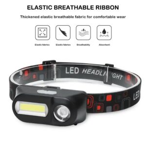 Ліхтар налобний акумуляторний KX-1804 з акумулятор TITANUM Li-ion 18650 1500mAh