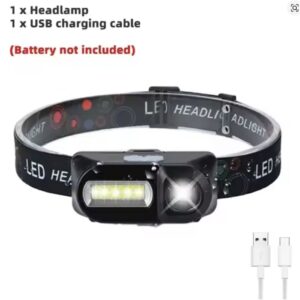 Ліхтар налобний акумуляторний KX-1804 (без акумулятора)