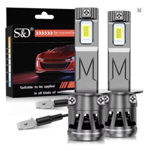 H1 led лампи S&D 3570SMD 6000K 20000Lm 60W 9-18v CANBUS 2шт