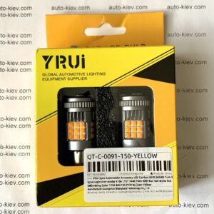 Alternative view of світлодіод T25 (PY21W) YRUI 36smd 3030 orange BAU15s 9-16v CANBUS комплект 2 шт