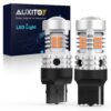 Світлодіод WY21W AUXITO LED T20(7440) супер яскравий жовтий 26smd 3020 canbus 2 шт