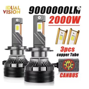 H11 led лампи Dualvision TR16 9780(CSP) 6000K 120000Lm 160W 9-16v CANBUS 2 шт