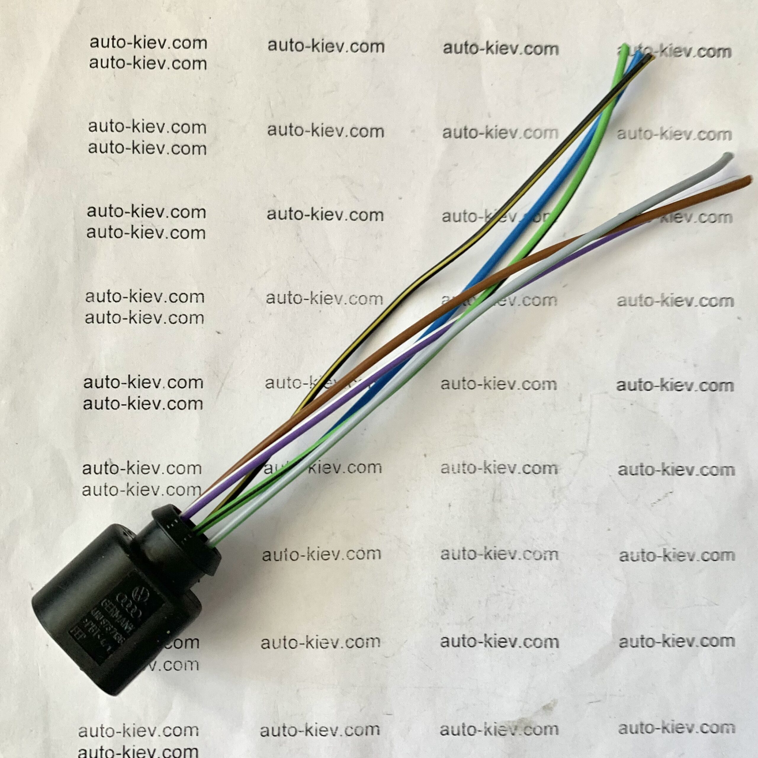 AUDI VW 4H0973713G роз'єм (фішка заднього ліхтаря) 6 pin 1.5 mm FEP GERMANY оригінал нове - Зображення 4