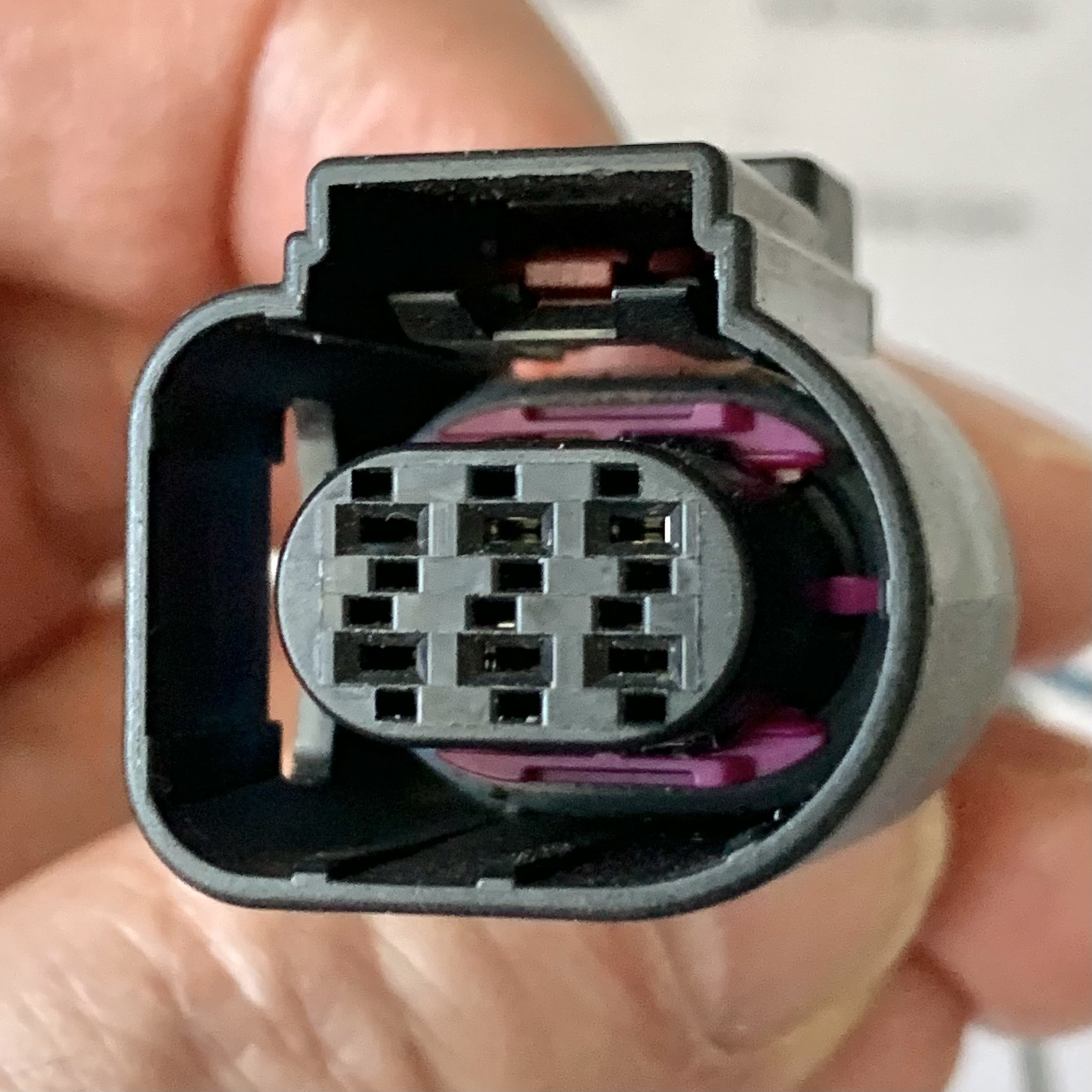 AUDI VW 4H0973713G роз'єм (фішка заднього ліхтаря) 6 pin 1.5 mm FEP GERMANY оригінал нове - Зображення 2