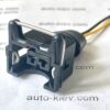 Роз’єм форсунки 2 pin 2.8 mm з пазом для фіксатора нове