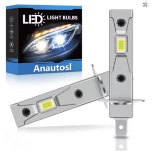 H1 led лампи Anautosl DL-005 3570(CSP) 6500K 18000Lm 60W 9-16v 2 шт