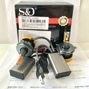 H4 led ламп S&D D2131 4070(CSP) 6500K 90000Lm 120W 9-36v Canbus 2шт - Зображення 3