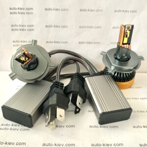 Альтернативний вигляд H4 led ламп S&D D2131 4070(CSP) 6500K 90000Lm 120W 9-36v Canbus 2шт