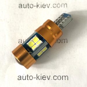 світлодіод Т10(W5W) 19smd (3030) canbus, обманка, драйвер 12v 1 шт.