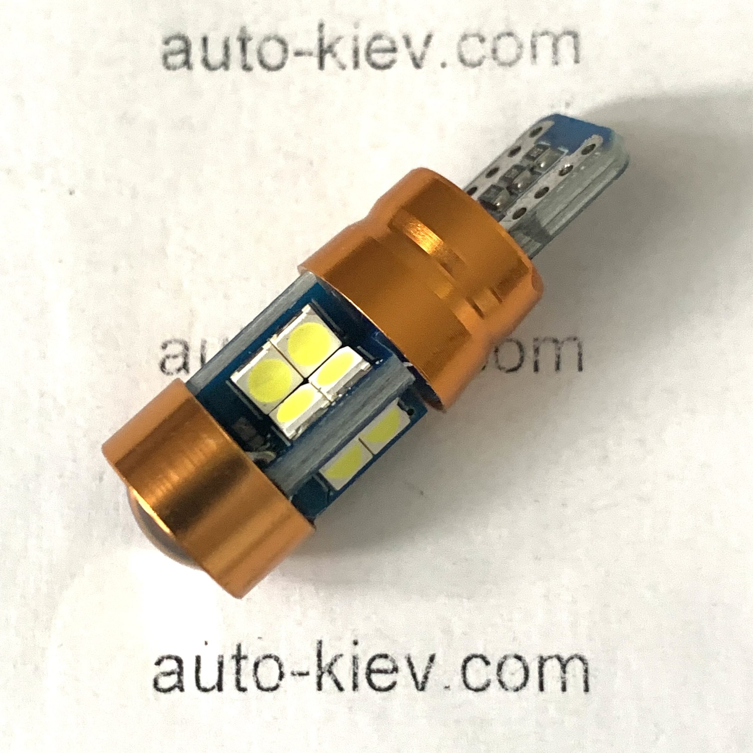 світлодіод Т10(W5W) 19smd (3030) canbus, обманка, драйвер 12v 1 шт.
