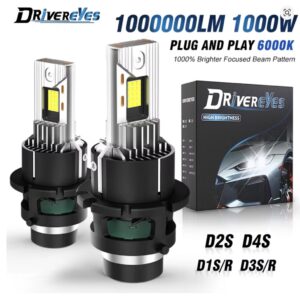 D4S/R led лампи 9570(CSP) 6000K 100000Lm 100W 12v CANBUS 2 шт.