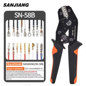 SN-58B інструмент для обтиску клем (пінів) для авто бренд SANJIANG