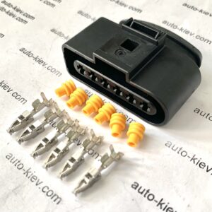 Альтернативний вигляд AUDI VW 1J0973726 роз’єм 6 pin 2.8 mm FEP GERMANY оригінал (без дроту).