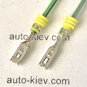 BMW 12520143433 контакт гніздовий 2.8 mm з дротом 1.0 mm² довжина 15 см 1 шт.