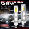 H1 LED лампа CARLitek 5570CSP 6000K 4500Lm 30W 9-18v CANBUS 2 шт