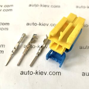VW AG 4G1972783 роз’єм 3 pin 1.2 mm оригінал нове (без дроту) - Зображення 2