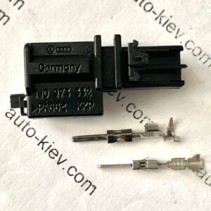 Альтернативний вигляд AUDI VW 1J0973332 роз’єм 2 pin 1.5 mm GERMANY оригінал нове (без дроту)
