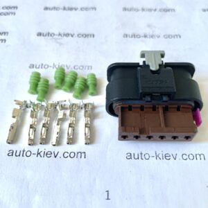 Альтернативний вигляд VW AG 85E0973706 роз’єм 6 pin 1.2 mm Hungary AMP оригінал (без дроту) нове