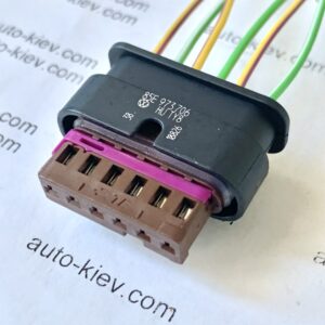 VW AG 85E0973706 роз’єм 6 pin 1.2 mm Hungary AMP оригінал нове