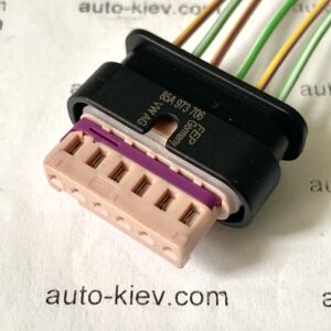 VW AG 85A973706 роз’єм 6 pin 1.2 mm FEP GERMANY оригінал нове