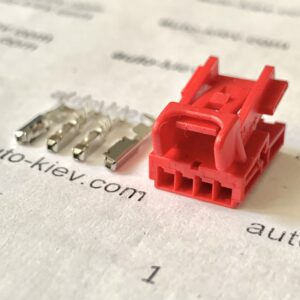 Альтернативний вигляд VW AG 8K0973754B (TE 0-1670988-3) роз’єм 4 pin 0.63 mm Belgium оригінал нове (без дроту)