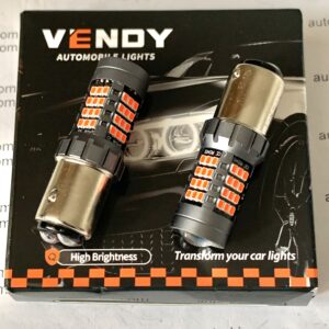 Альтернативний вигляд світлодіод T25 VENDY 51smd 2025 12v BAY15d CANBUS червоний компл 2 шт.
