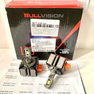 D3S/R, D8S/R led лампи BULLVISION NK17 9580(CSP) 6000K 30000Lm 110W 12v CANBUS комплект 2 шт. - Зображення 3